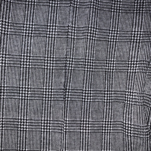 Zara grey plaid knit legging pants - Picture 4 of 4